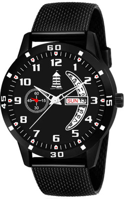 light house LT-123 (HMT-123) New Trending Day & Date Functioning Analog Watch For Men & Boys Analog Watch  - For Men