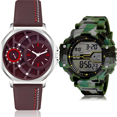 TIMOXIDE BM46-BC17 Analog-Digital Watch  - For Men