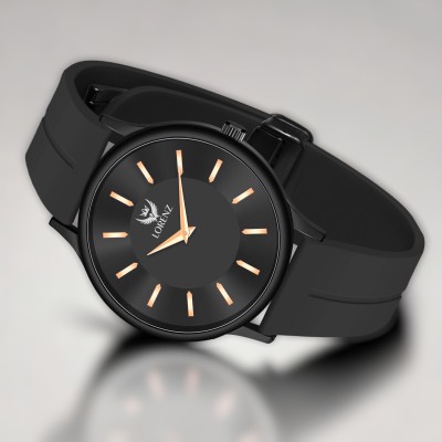 LORENZ MK-4077R Slim Case Analog Watch with Black Magnetic Lock Strap Analog Watch  - For Men & Women