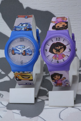 Rizino Most Selling New Designer Round Dial Fancy Rubber Belt Most Selling New Designer Round Dial Fancy Rubber Belt Analog Watch  - For Boys & Girls