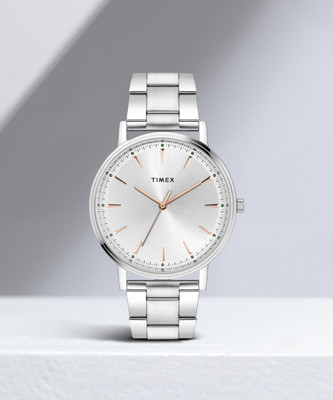 TIMEX Silver Dial Analog Watch  - For Men