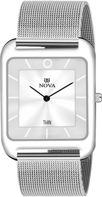 NOVA Slim Chain Watch Analog Watch  - For Men & Women