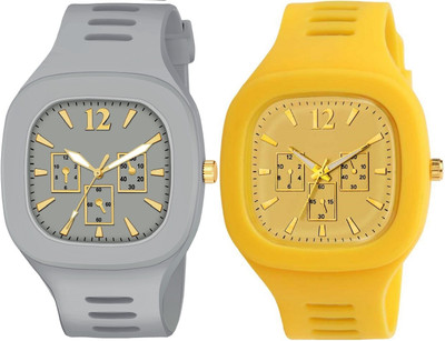 RareEagle Miller Combo of 2 Analog Watch Special Summer Collection Analog Watch  - For Men
