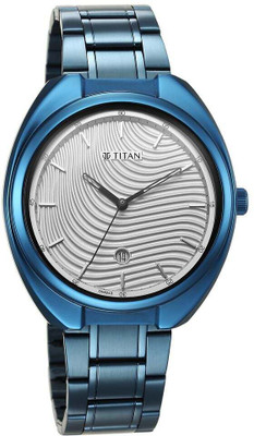 Titan Workwear-Ss-Metal-Ladies Analog Watch  - For Men
