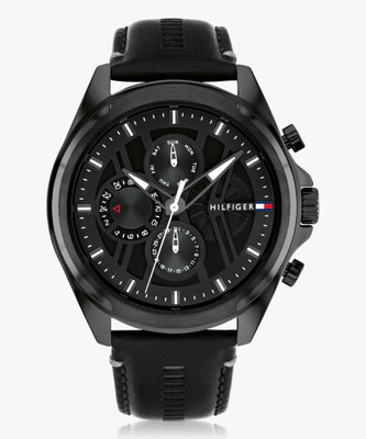 TOMMY HILFIGER AW 24 Fall Winter Colletion With Black Dial Analog Watch  - For Men