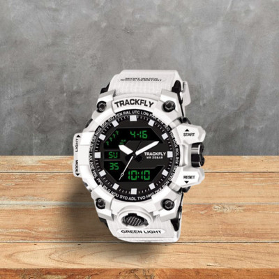 BARASTI 1005_ARMY_BELT_GREEN_J12 Analog-Digital Watch  - For Men