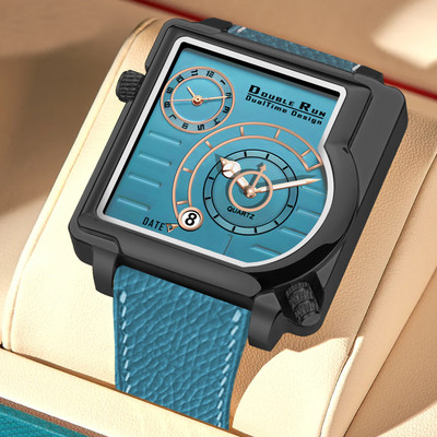 DoubleRun Analog Watch  - For Men