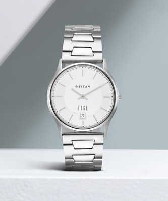 Titan 1683SM01 Edge Metal Analog Watch  - For Men