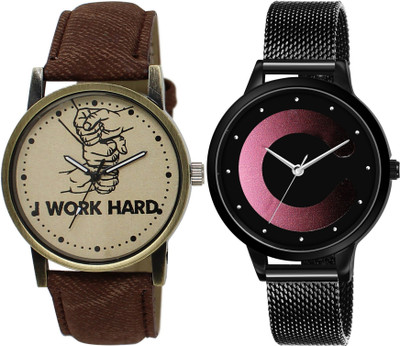 TVILLA Grey Work Hard MZ-LR29 Analog Watch  - For Men & Women