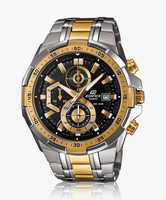 CASIO EFR-539SG-1AVUDF Edifice EFR-539SG-1AVUDF Dial Dual Tone Stainless Steel Band Analog Watch  - For Men