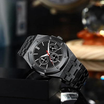 TERIZLA 07 Black Classic Design Analog Trending Watch For Men Analog Watch  - For Men