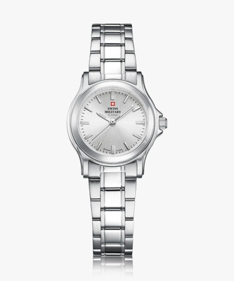 Swiss Military by Chrono SM34003.01 Swiss Made Silver Dial Analog Watch  - For Women