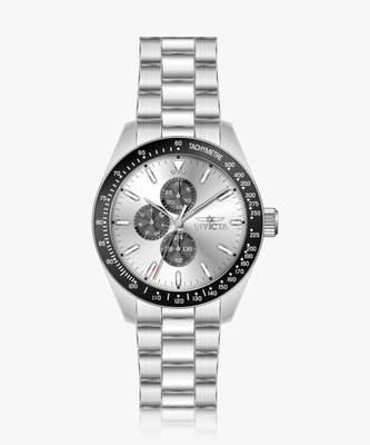 INVICTA 47593 Aviator Quartz Silver Dial Analog Watch  - For Men