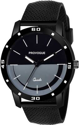 PROVOGUE Mesh Strap Multicolor Dial Quartz Analog Watch For Men