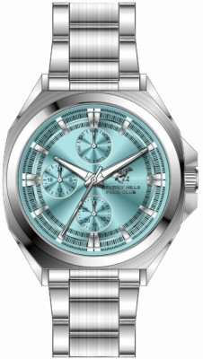Beverly Hills Polo Club BEVERLY HILLS POLO CLUB Men Chronograph Turquoise Dial Watch - BP3610Y.300 Analog Watch  - For Men