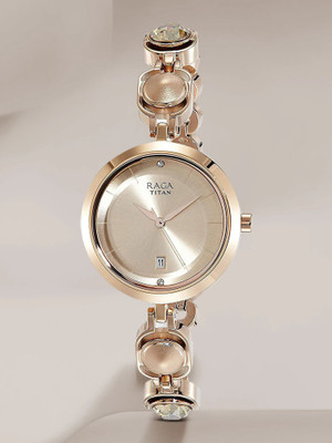 Titan NQ2606WM02 Raga VIVA 2 Analog Watch  - For Women