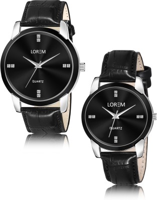 Scepter 96-343 New Trending Stylish Black edition couple watch Analog Watch  - For Couple