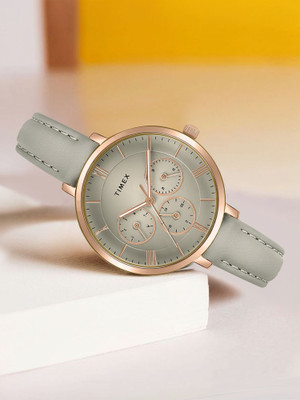 TIMEX Multifunction Grey Dial Analog Watch  - For Women