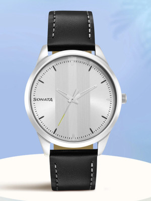 SONATA 7146SL01 IAF Gents Analog Watch  - For Men