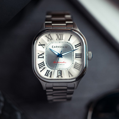 Earnshaw Coussin Analog Watch  - For Men