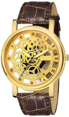 ANKOF BLAZE ANKOF BLAZE Roman Skeleton Party Analog Watch  - For Men
