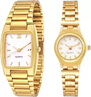 Filsfa Classical Analog watch prime Analogue White Dial Watch Analog Watch  - For Couple