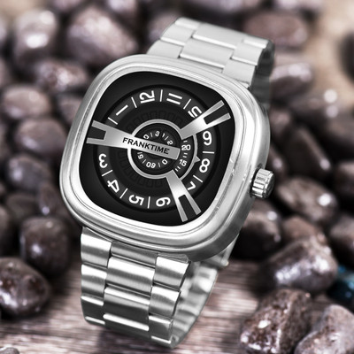 FRANKTIME Flying Disc New Fashion Series Analog-Digital Watch  - For Men