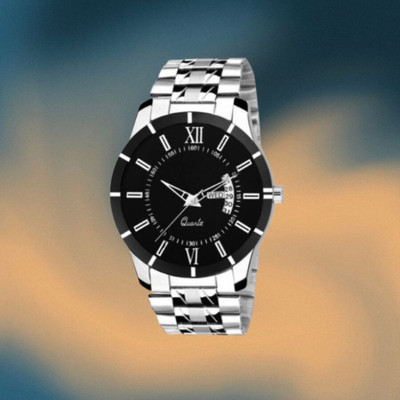 Giomex Exclusive Unique Day And Date Black Watch Analog Watch  - For Men