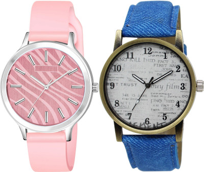 TVILLA White News paper MZ-LR28 Analog Watch  - For Men & Women