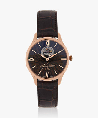 Mathey-Tissot MC1886PI Automatic Swiss Made Brown Dial Analog Watch  - For Men