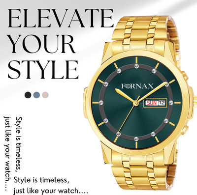 Fornax Sleek Edition Day-Date Men's Watch Analog Watch  - For Men