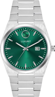 luxurit Moon Series Stainless Steel Analog Watch  - For Men
