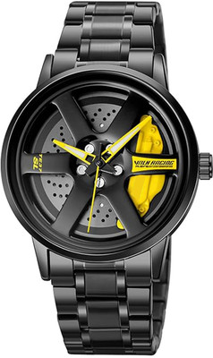 RealBuff Thar Gyro Wheel Watch Car Wheel Analog Watch  - For Men