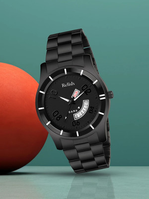 RELish Quartz Analog Watch Two Tone Black Working Day and Date Gift for Birthday Anniversary Smart Analog Watch  - For Men