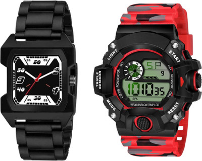 Brostin Premium Quality Analog-Digital Men's Combo Watches Analog-Digital Watch  - For Men