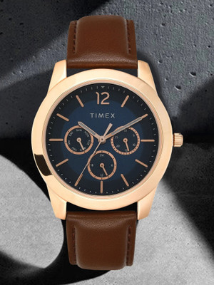 TIMEX Multi Function Blue Dial Analog Watch  - For Men