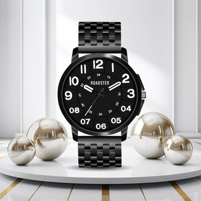 Roadster RD-11-Black Big Dial Analog Watch  - For Men