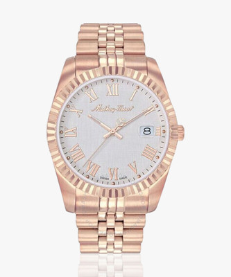 Mathey-Tissot H810PRA Mathy Iii Roman Swiss Made Silver Dial Analog Watch  - For Men