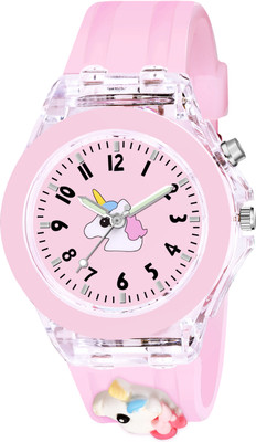 MIVAAN Unicorn pink Analog Watch  - For Boys & Girls