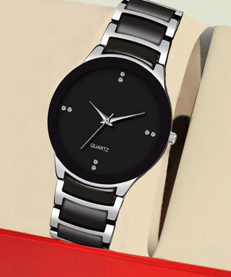 NESTER Boys Watch New Men Watch Luxury Stylish Watches For Men Silver Black Analog Watch  - For Men
