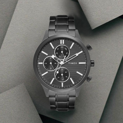 TIMEX Multifunction Grey Dial Analog Watch  - For Men