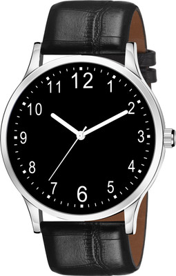 Varni Venture 201 Black Leather Stylish Watch for Boy Analog Watch  - For Boys