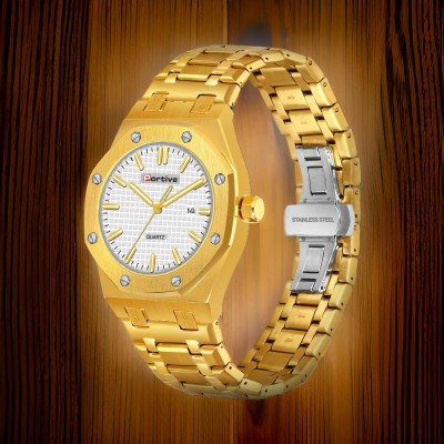 ZEKU 3001_PLAIN_GOLD 3001 Analog Watch  - For Men