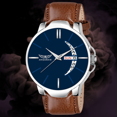ANALOGUE Trending Series | Working Day and Date | Synthetic Leather Trending Series | Working Day and Date | Synthetic Leather Analog Watch  - For Men