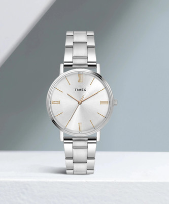 TIMEX Silver Dial Analog Watch  - For Men