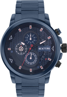 EXTRI New Collection Mens Chronograph Blue Dial Analog Watch  - For Men