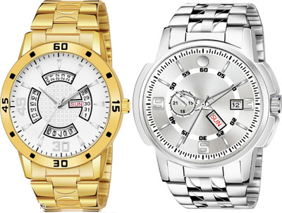 Caihong GOLD-22-AND-SLV-10 Analog Watch  - For Men