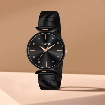 NESTER NAS1006BLK Analog Watch  - For Women