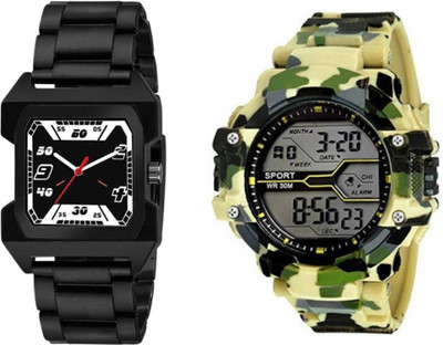 Brostin Formal / Casual Analog-Digital Men's Combo Watches Analog-Digital Watch  - For Men