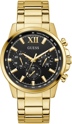 GUESS GW0900G3 GUESS Walker Black Round Dial Analog Watch  - For Men